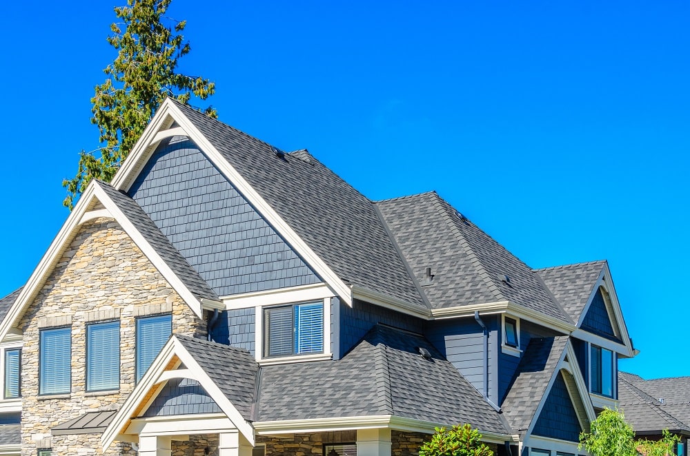 Residential roof replacement on a Florida home by CG Roofing